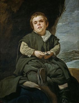 Velázquez - el niño de Vallecas (1645)x