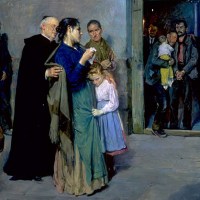 conciencia tranquila (Julio Romero de Torres, 1897)