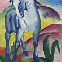 el caballo azul (Franz Marc, 1911)